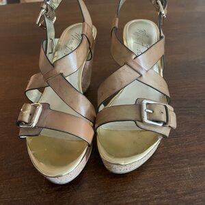 Women's Brown Blow Fish Strappy Sandals
